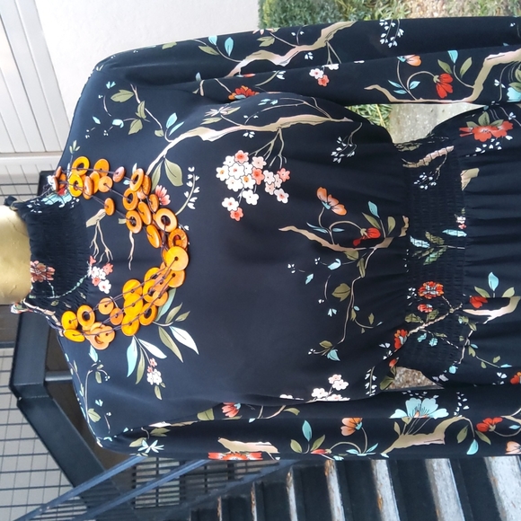 Nanette Lepore floral print dress SIZE 4 - Picture 6 of 6